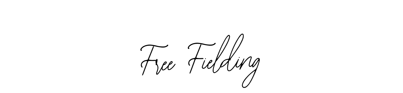 Also we have Free Fielding name is the best signature style. Create professional handwritten signature collection using Bearetta-2O07w autograph style. Free Fielding signature style 12 images and pictures png