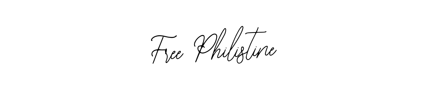if you are searching for the best signature style for your name Free Philistine. so please give up your signature search. here we have designed multiple signature styles  using Bearetta-2O07w. Free Philistine signature style 12 images and pictures png