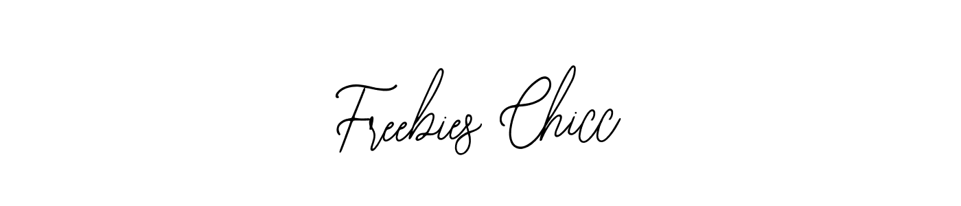 if you are searching for the best signature style for your name Freebies Chicc. so please give up your signature search. here we have designed multiple signature styles  using Bearetta-2O07w. Freebies Chicc signature style 12 images and pictures png