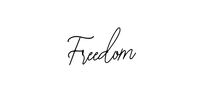 Use a signature maker to create a handwritten signature online. With this signature software, you can design (Bearetta-2O07w) your own signature for name Freedom. Freedom signature style 12 images and pictures png