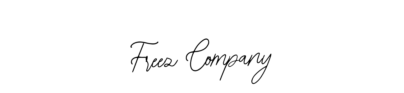 Freez Company stylish signature style. Best Handwritten Sign (Bearetta-2O07w) for my name. Handwritten Signature Collection Ideas for my name Freez Company. Freez Company signature style 12 images and pictures png