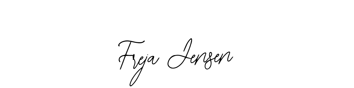Also we have Freja Jensen name is the best signature style. Create professional handwritten signature collection using Bearetta-2O07w autograph style. Freja Jensen signature style 12 images and pictures png