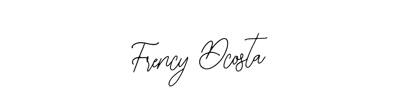 Frency Dcosta stylish signature style. Best Handwritten Sign (Bearetta-2O07w) for my name. Handwritten Signature Collection Ideas for my name Frency Dcosta. Frency Dcosta signature style 12 images and pictures png