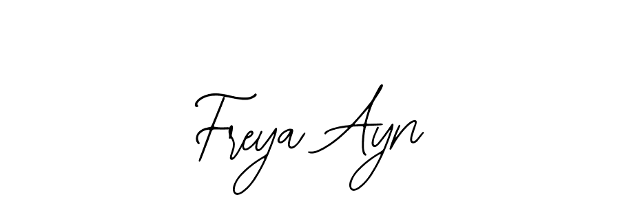 The best way (Bearetta-2O07w) to make a short signature is to pick only two or three words in your name. The name Freya Ayn include a total of six letters. For converting this name. Freya Ayn signature style 12 images and pictures png