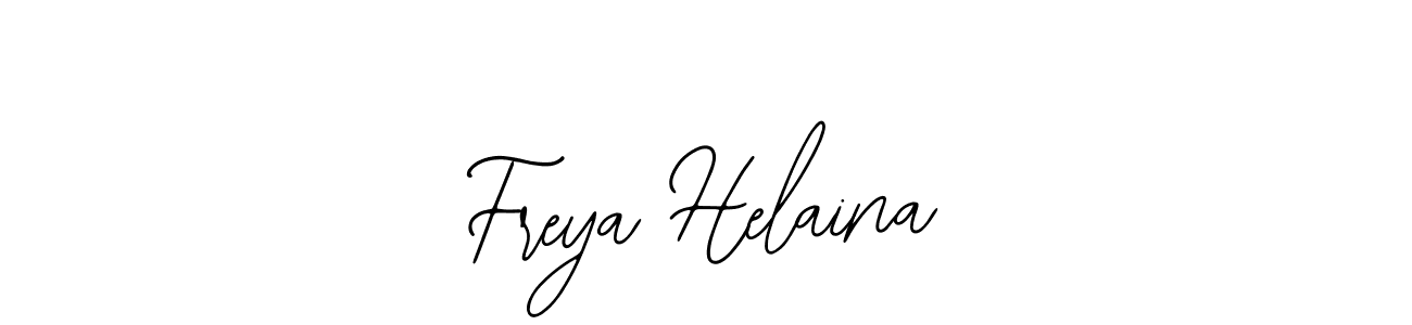 if you are searching for the best signature style for your name Freya Helaina. so please give up your signature search. here we have designed multiple signature styles  using Bearetta-2O07w. Freya Helaina signature style 12 images and pictures png