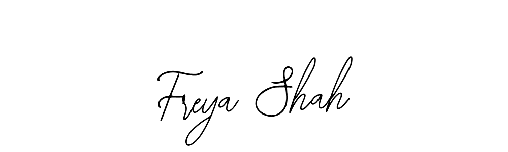 How to make Freya Shah signature? Bearetta-2O07w is a professional autograph style. Create handwritten signature for Freya Shah name. Freya Shah signature style 12 images and pictures png