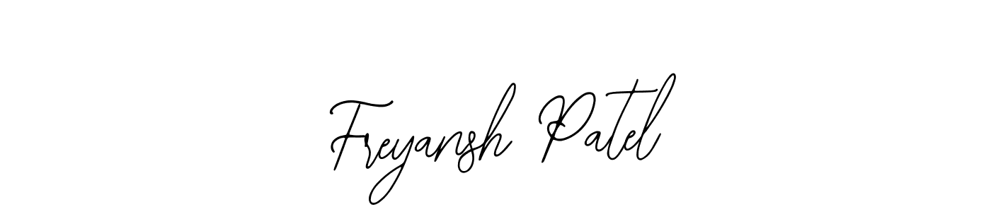Make a beautiful signature design for name Freyansh Patel. Use this online signature maker to create a handwritten signature for free. Freyansh Patel signature style 12 images and pictures png