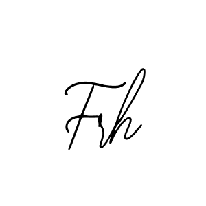 The best way (Bearetta-2O07w) to make a short signature is to pick only two or three words in your name. The name Frh include a total of six letters. For converting this name. Frh signature style 12 images and pictures png