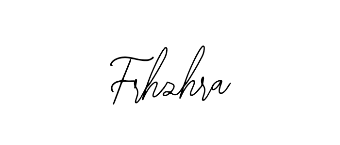 The best way (Bearetta-2O07w) to make a short signature is to pick only two or three words in your name. The name Frhzhra include a total of six letters. For converting this name. Frhzhra signature style 12 images and pictures png