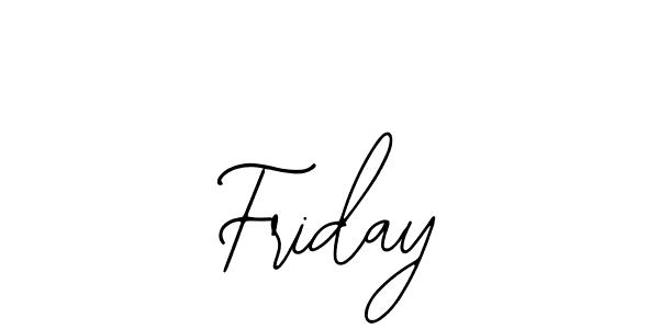 How to make Friday signature? Bearetta-2O07w is a professional autograph style. Create handwritten signature for Friday name. Friday signature style 12 images and pictures png