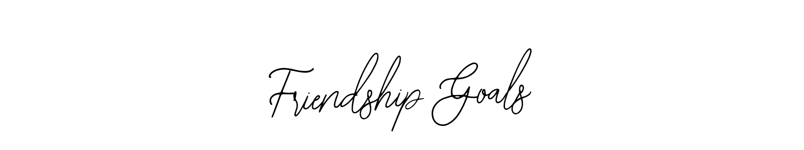 Create a beautiful signature design for name Friendship Goals. With this signature (Bearetta-2O07w) fonts, you can make a handwritten signature for free. Friendship Goals signature style 12 images and pictures png