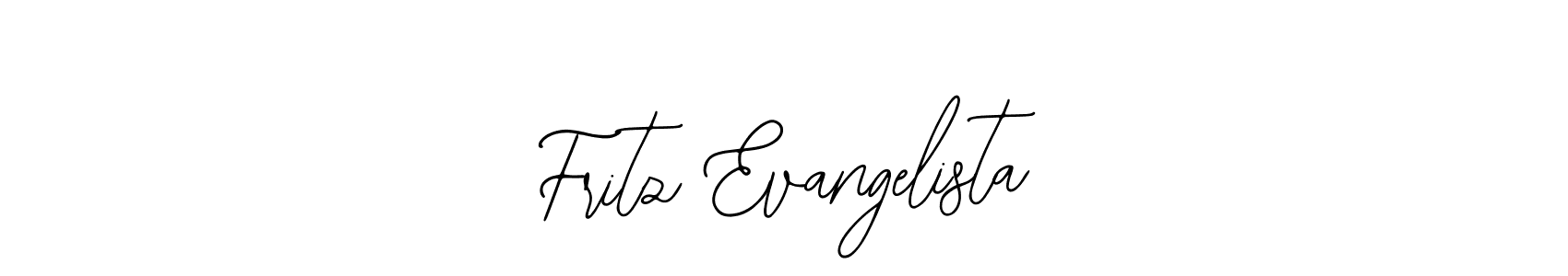 Fritz Evangelista stylish signature style. Best Handwritten Sign (Bearetta-2O07w) for my name. Handwritten Signature Collection Ideas for my name Fritz Evangelista. Fritz Evangelista signature style 12 images and pictures png