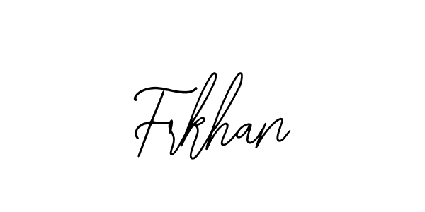 The best way (Bearetta-2O07w) to make a short signature is to pick only two or three words in your name. The name Frkhan include a total of six letters. For converting this name. Frkhan signature style 12 images and pictures png