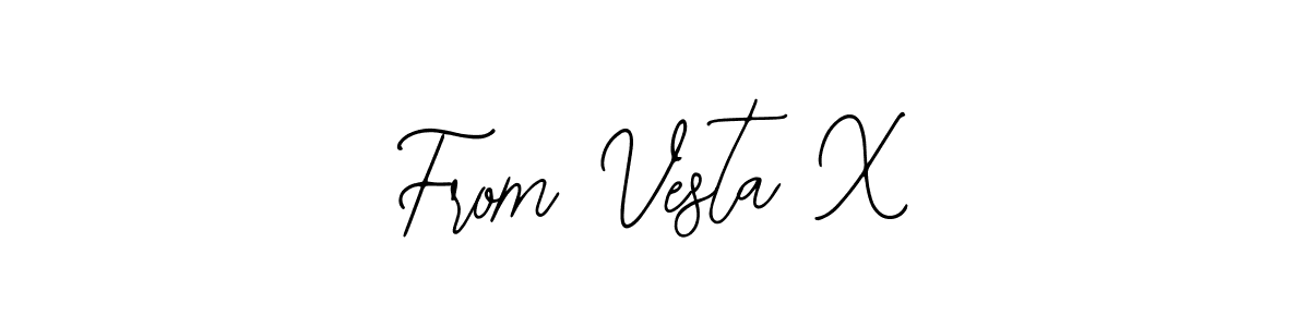 How to Draw From Vesta X signature style? Bearetta-2O07w is a latest design signature styles for name From Vesta X. From Vesta X signature style 12 images and pictures png