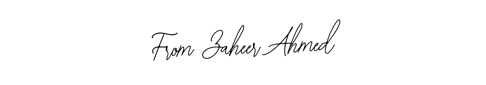 It looks lik you need a new signature style for name From Zaheer Ahmed. Design unique handwritten (Bearetta-2O07w) signature with our free signature maker in just a few clicks. From Zaheer Ahmed signature style 12 images and pictures png