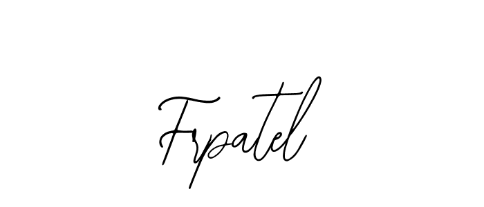 if you are searching for the best signature style for your name Frpatel. so please give up your signature search. here we have designed multiple signature styles  using Bearetta-2O07w. Frpatel signature style 12 images and pictures png