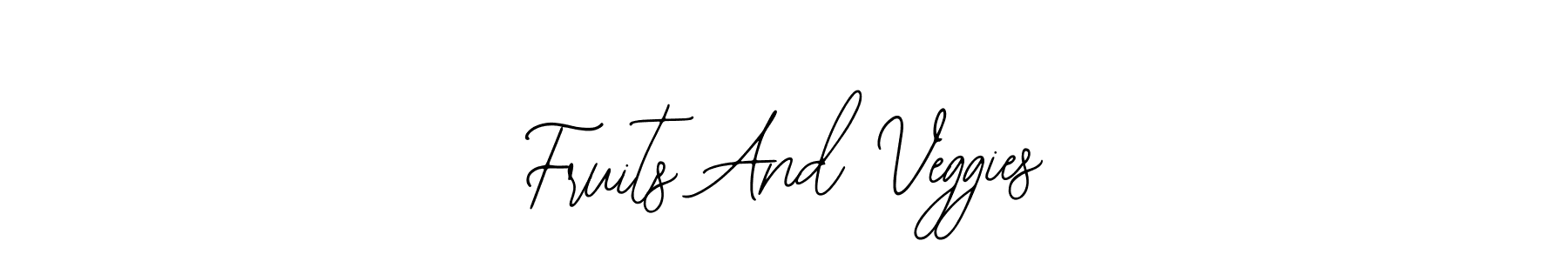 This is the best signature style for the Fruits And Veggies name. Also you like these signature font (Bearetta-2O07w). Mix name signature. Fruits And Veggies signature style 12 images and pictures png