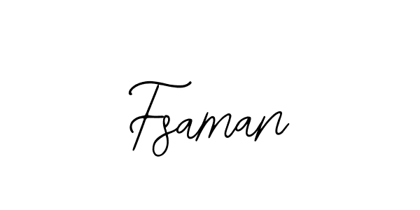 Make a beautiful signature design for name Fsaman. Use this online signature maker to create a handwritten signature for free. Fsaman signature style 12 images and pictures png