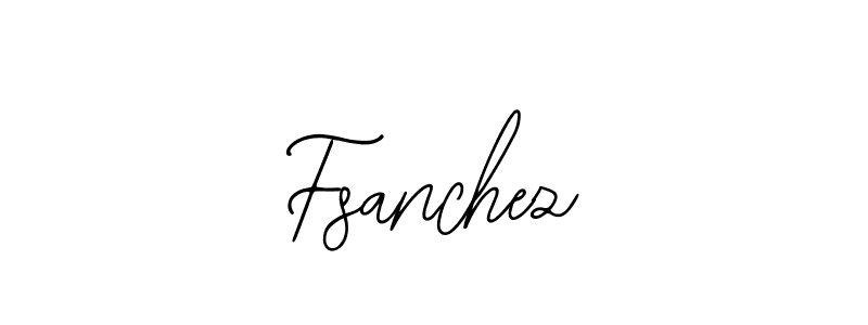 How to make Fsanchez signature? Bearetta-2O07w is a professional autograph style. Create handwritten signature for Fsanchez name. Fsanchez signature style 12 images and pictures png