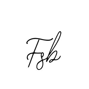 Also we have Fsb name is the best signature style. Create professional handwritten signature collection using Bearetta-2O07w autograph style. Fsb signature style 12 images and pictures png