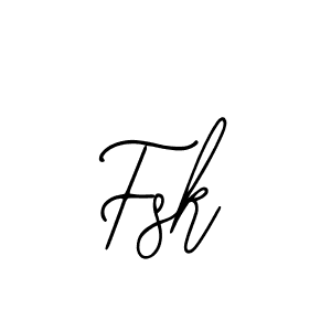 Make a beautiful signature design for name Fsk. With this signature (Bearetta-2O07w) style, you can create a handwritten signature for free. Fsk signature style 12 images and pictures png