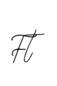 Design your own signature with our free online signature maker. With this signature software, you can create a handwritten (Bearetta-2O07w) signature for name Ft. Ft signature style 12 images and pictures png