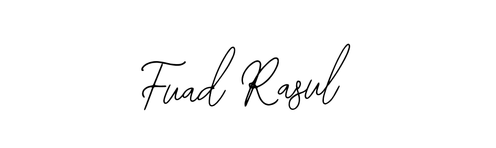 Make a beautiful signature design for name Fuad Rasul. With this signature (Bearetta-2O07w) style, you can create a handwritten signature for free. Fuad Rasul signature style 12 images and pictures png