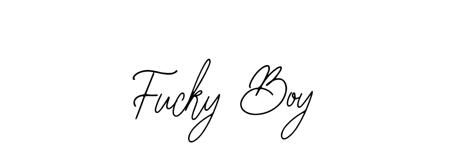 Once you've used our free online signature maker to create your best signature Bearetta-2O07w style, it's time to enjoy all of the benefits that Fucky Boy name signing documents. Fucky Boy signature style 12 images and pictures png