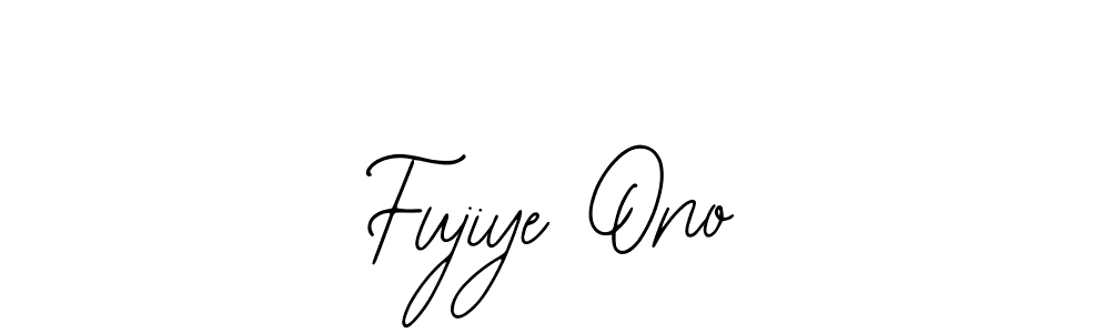 Similarly Bearetta-2O07w is the best handwritten signature design. Signature creator online .You can use it as an online autograph creator for name Fujiye Ono. Fujiye Ono signature style 12 images and pictures png