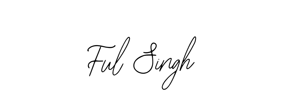 if you are searching for the best signature style for your name Ful Singh. so please give up your signature search. here we have designed multiple signature styles  using Bearetta-2O07w. Ful Singh signature style 12 images and pictures png