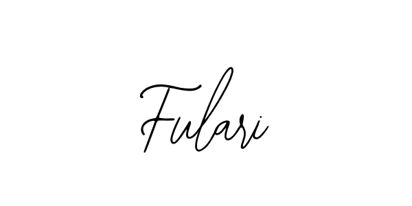 How to make Fulari signature? Bearetta-2O07w is a professional autograph style. Create handwritten signature for Fulari name. Fulari signature style 12 images and pictures png