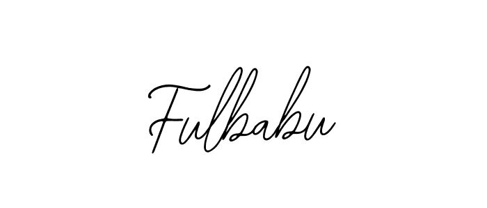 Create a beautiful signature design for name Fulbabu. With this signature (Bearetta-2O07w) fonts, you can make a handwritten signature for free. Fulbabu signature style 12 images and pictures png