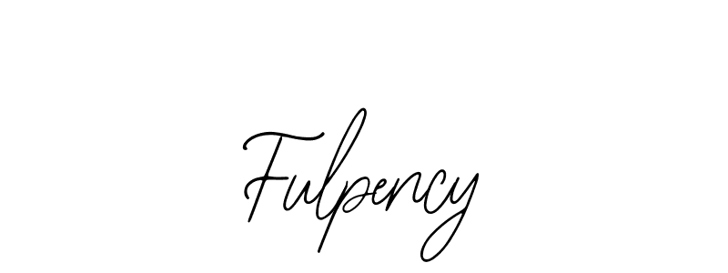 How to Draw Fulpency signature style? Bearetta-2O07w is a latest design signature styles for name Fulpency. Fulpency signature style 12 images and pictures png