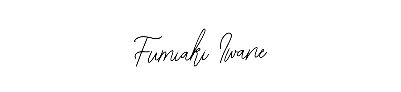 Create a beautiful signature design for name Fumiaki Iwane. With this signature (Bearetta-2O07w) fonts, you can make a handwritten signature for free. Fumiaki Iwane signature style 12 images and pictures png