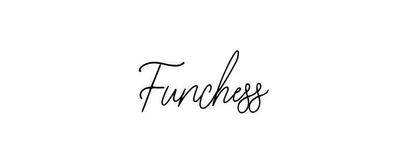 How to Draw Funchess signature style? Bearetta-2O07w is a latest design signature styles for name Funchess. Funchess signature style 12 images and pictures png