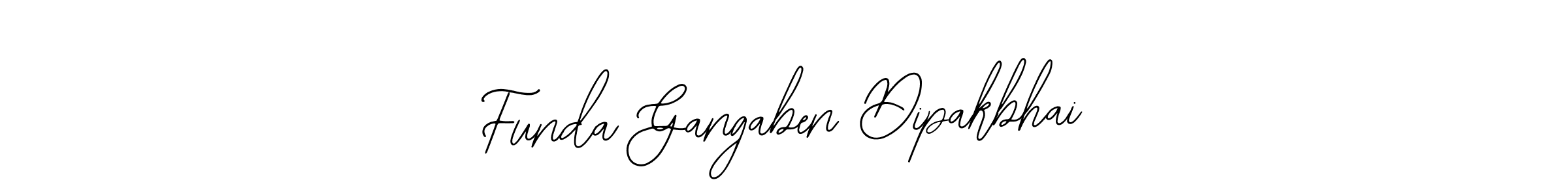 Make a beautiful signature design for name Funda Gangaben Dipakbhai. With this signature (Bearetta-2O07w) style, you can create a handwritten signature for free. Funda Gangaben Dipakbhai signature style 12 images and pictures png