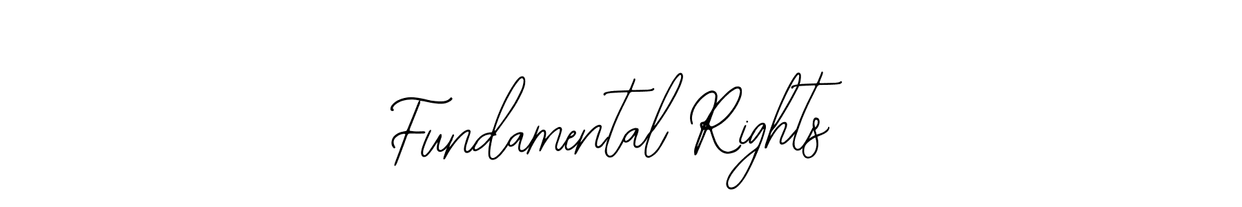 Make a beautiful signature design for name Fundamental Rights. Use this online signature maker to create a handwritten signature for free. Fundamental Rights signature style 12 images and pictures png