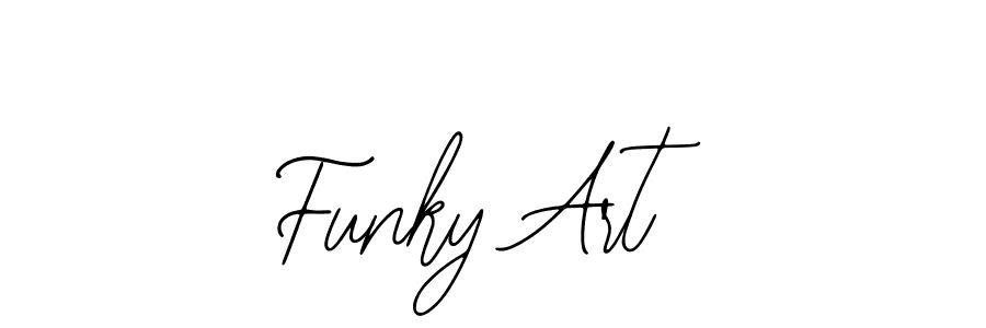 Create a beautiful signature design for name Funky Art. With this signature (Bearetta-2O07w) fonts, you can make a handwritten signature for free. Funky Art signature style 12 images and pictures png