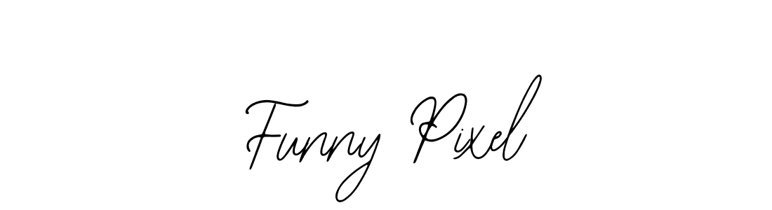 How to Draw Funny Pixel signature style? Bearetta-2O07w is a latest design signature styles for name Funny Pixel. Funny Pixel signature style 12 images and pictures png