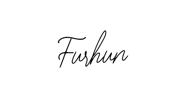 Design your own signature with our free online signature maker. With this signature software, you can create a handwritten (Bearetta-2O07w) signature for name Furhun. Furhun signature style 12 images and pictures png