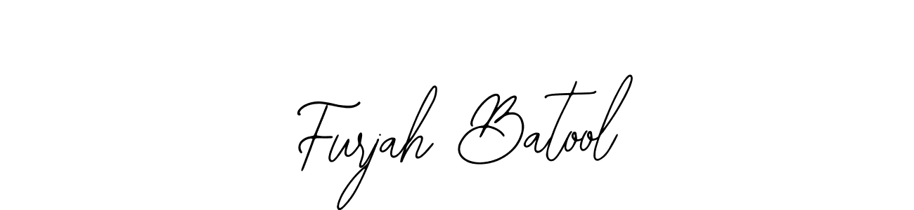 if you are searching for the best signature style for your name Furjah Batool. so please give up your signature search. here we have designed multiple signature styles  using Bearetta-2O07w. Furjah Batool signature style 12 images and pictures png