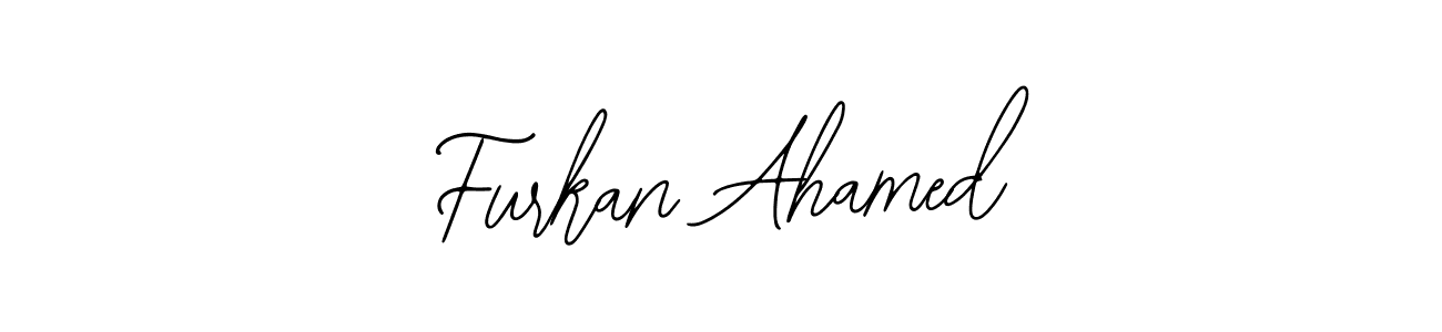 Make a short Furkan Ahamed signature style. Manage your documents anywhere anytime using Bearetta-2O07w. Create and add eSignatures, submit forms, share and send files easily. Furkan Ahamed signature style 12 images and pictures png