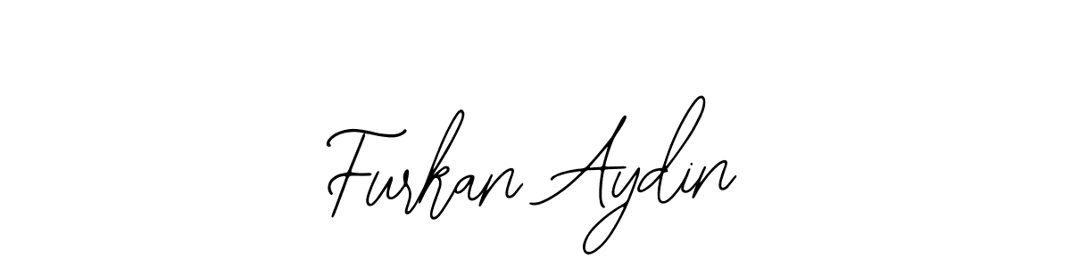 The best way (Bearetta-2O07w) to make a short signature is to pick only two or three words in your name. The name Furkan Aydin include a total of six letters. For converting this name. Furkan Aydin signature style 12 images and pictures png