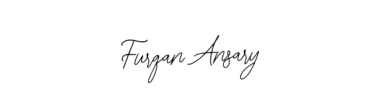 Use a signature maker to create a handwritten signature online. With this signature software, you can design (Bearetta-2O07w) your own signature for name Furqan Ansary. Furqan Ansary signature style 12 images and pictures png