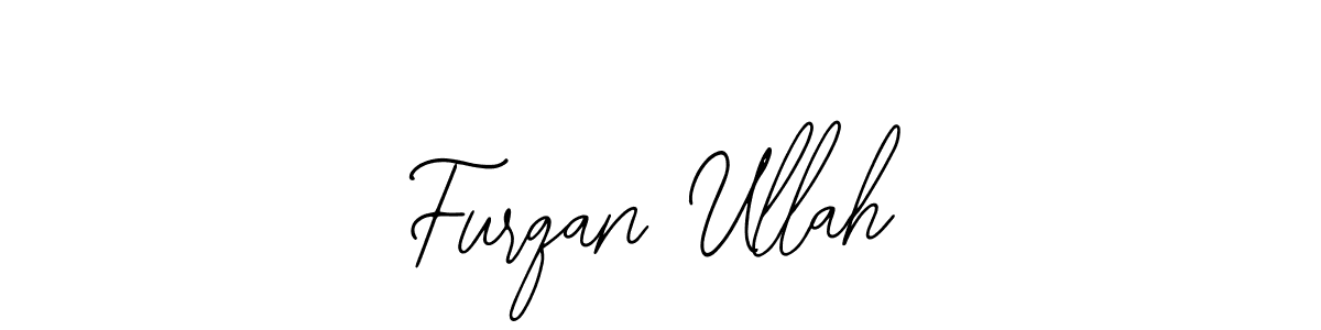 You should practise on your own different ways (Bearetta-2O07w) to write your name (Furqan Ullah) in signature. don't let someone else do it for you. Furqan Ullah signature style 12 images and pictures png