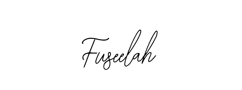 Create a beautiful signature design for name Fuseelah. With this signature (Bearetta-2O07w) fonts, you can make a handwritten signature for free. Fuseelah signature style 12 images and pictures png