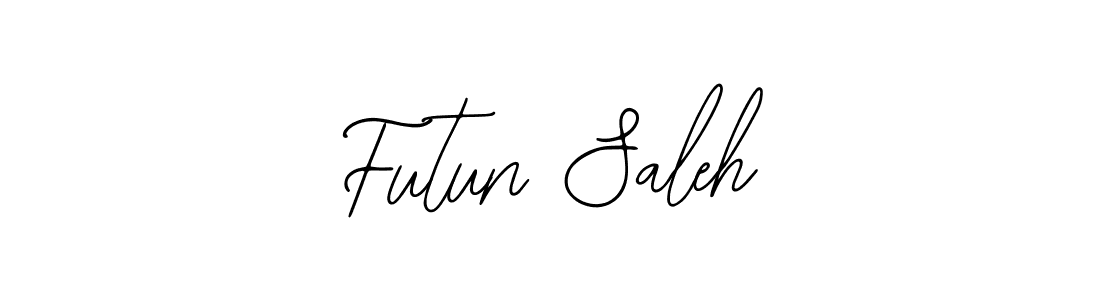 Also You can easily find your signature by using the search form. We will create Futun Saleh name handwritten signature images for you free of cost using Bearetta-2O07w sign style. Futun Saleh signature style 12 images and pictures png
