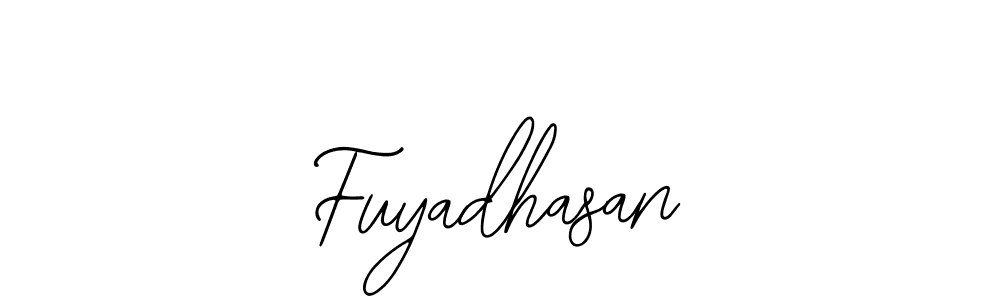 Similarly Bearetta-2O07w is the best handwritten signature design. Signature creator online .You can use it as an online autograph creator for name Fuyadhasan. Fuyadhasan signature style 12 images and pictures png