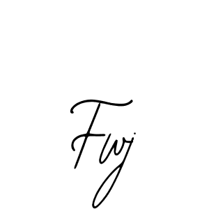 This is the best signature style for the Fwj name. Also you like these signature font (Bearetta-2O07w). Mix name signature. Fwj signature style 12 images and pictures png