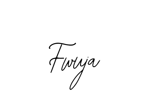 The best way (Bearetta-2O07w) to make a short signature is to pick only two or three words in your name. The name Fwuja include a total of six letters. For converting this name. Fwuja signature style 12 images and pictures png